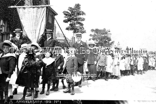 CH 1633 - Port Sunlight Anniversary Parade, Cheshire 1913