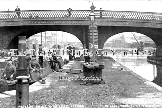 CH 1640 - Waterloo Bridge & Top Locks At Runcorn, Cheshire c1910