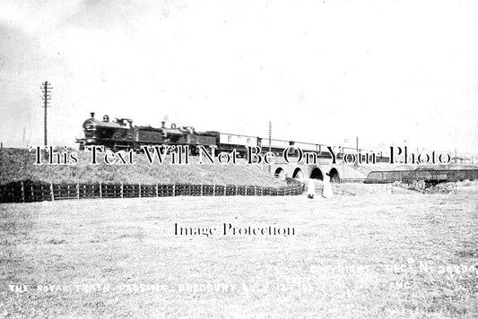 CH 1668 - Royal Train Passing Bredbury, Cheshire 1905