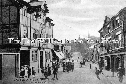 CH 167 - Castle Street, Northwich, Cheshire c1906