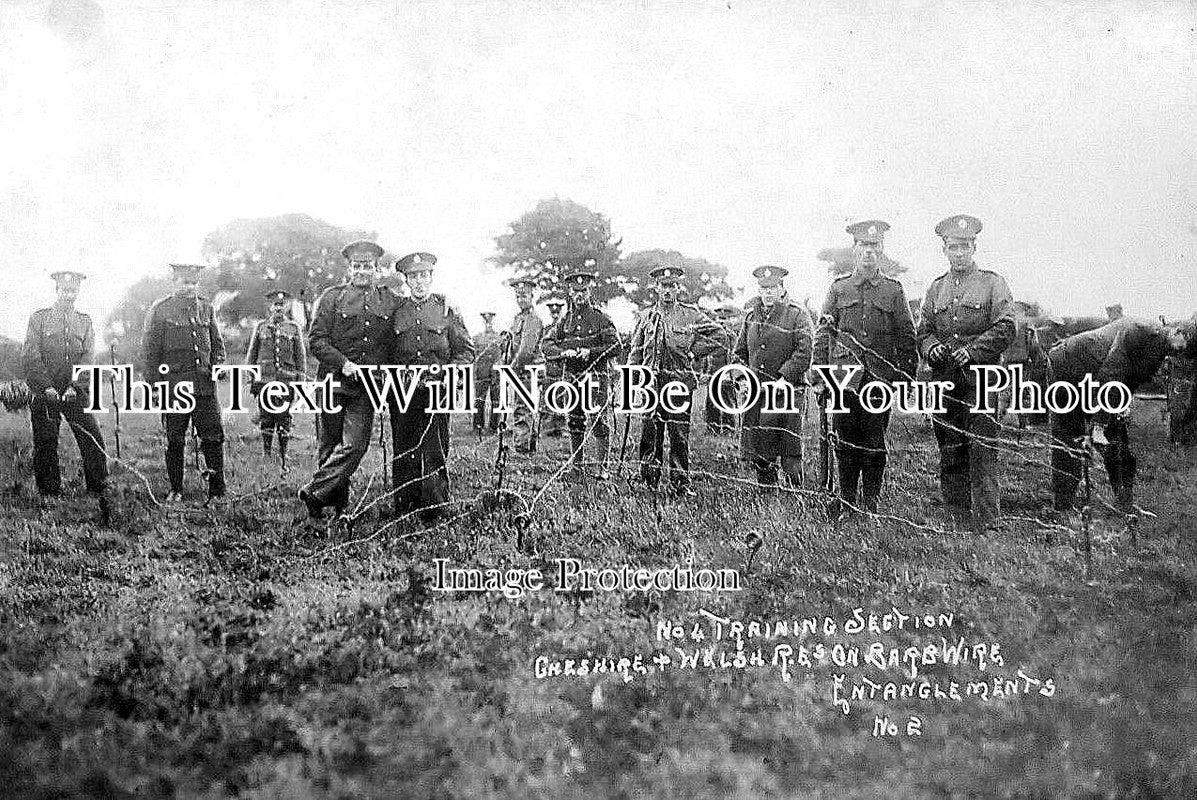 CH 1690 - Cheshire & Welsh Regiments WW1