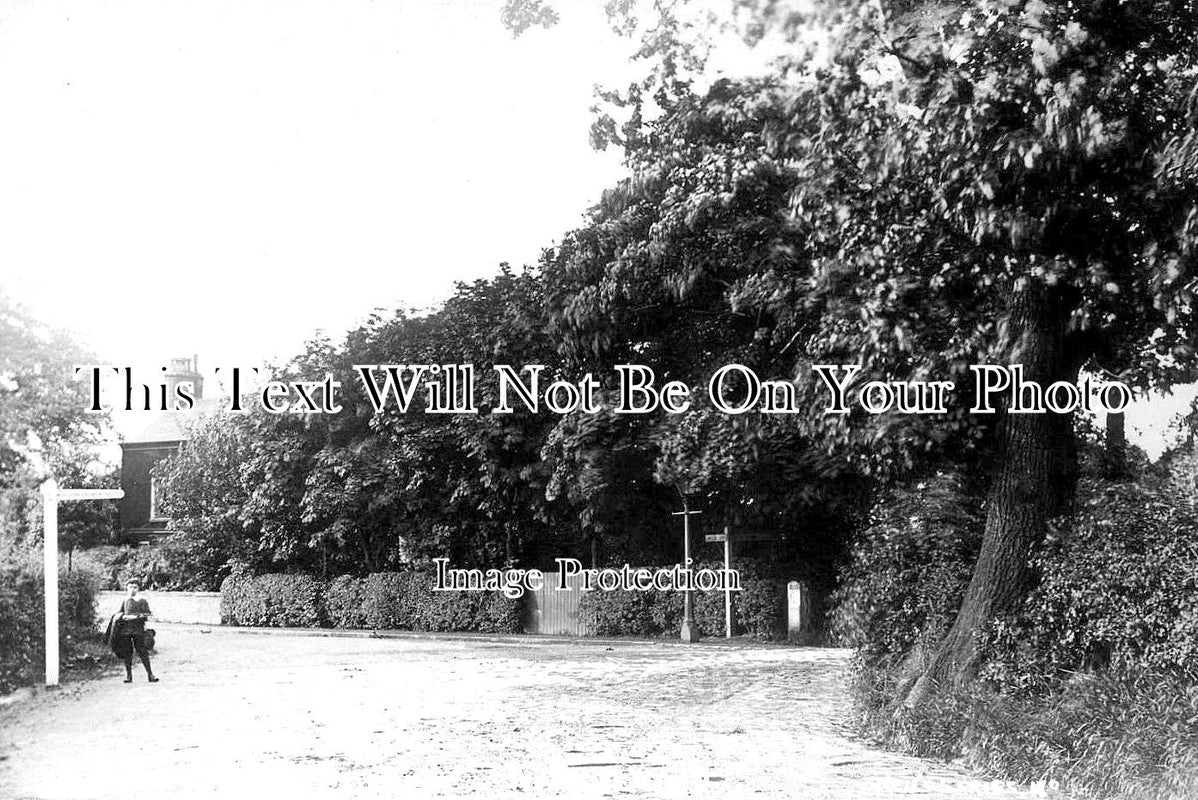 CH 1692 - Longley Lane Corner, Northenden, Cheshire