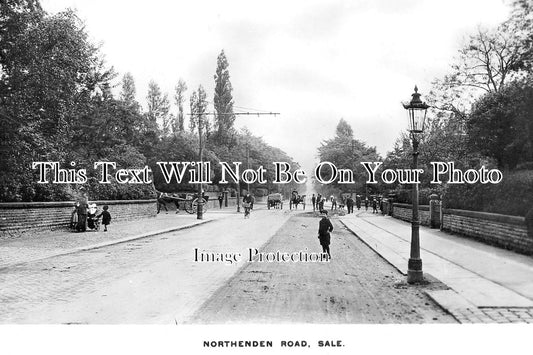 CH 1693 - Northenden Road, Sale, Cheshire c1917