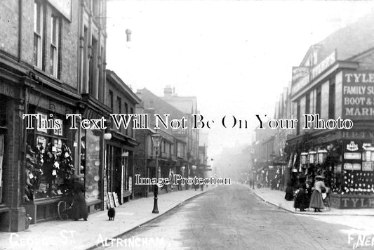CH 1723 - George Street, Altrincham, Cheshire c1907