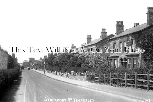 CH 1727 - Stockport Road, Timperley, Altringham, Cheshire c1924
