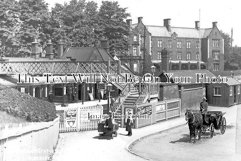 CH 1749 - Alderley Edge Railway Station, Cheshire