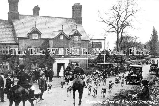 CH 1753 - Bluecap Open Fox Meet, Sandiway, Northwich, Cheshire 1916