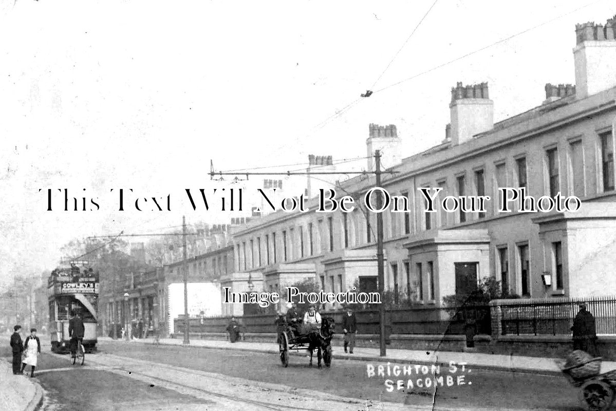 CH 1754 - Brighton Street, Seacombe, Cheshire c1903