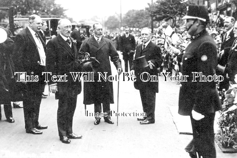 CH 1763 - The Kings Royal Visit To Frodsham, Cheshire 1925