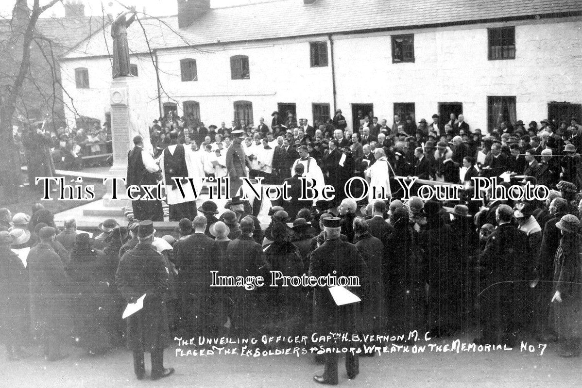 CH 1769 - Eastham War Memorial Unveiling, Cheshire 1924 WW1