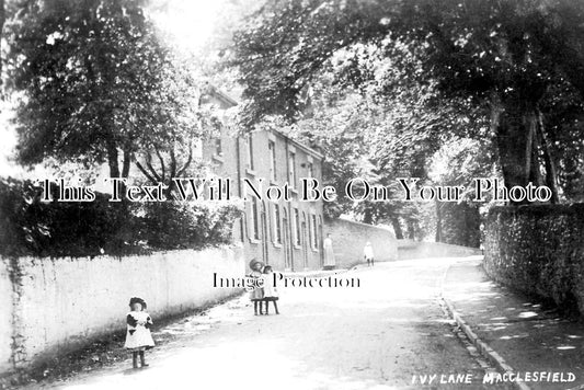CH 1802 - Ivy Lane, Macclesfield, Cheshire c1907
