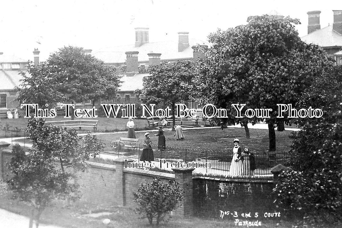 CH 1817 - Parkside Asylum, Macclesfield, Cheshire c1919