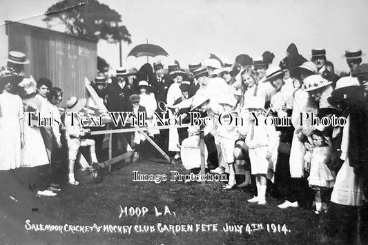 CH 1822 - Hoop La, Sale Moor Cricket & Hockey Club Garden Fete 1914