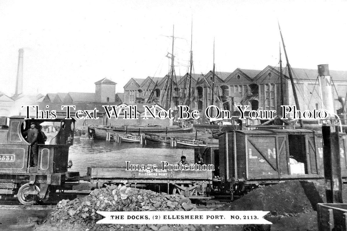 CH 1853 - The Docks, Ellesmere Port, Cheshire