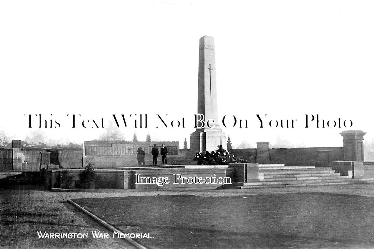 CH 1887 - Warrington War Memorial, Cheshire