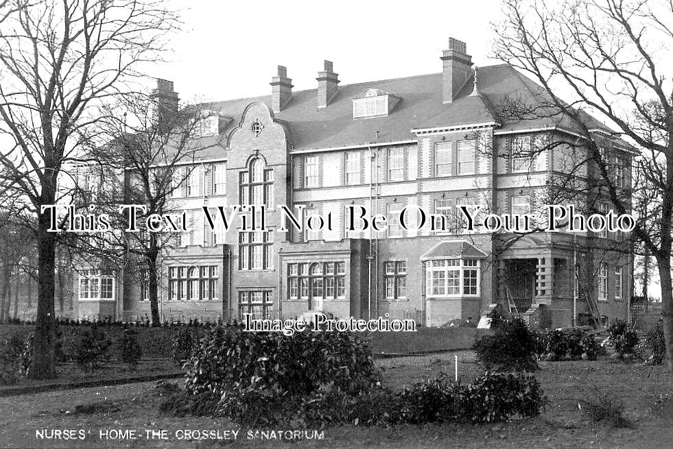 CH 1909 - Nurses Home, Crossley Sanatorium, Kingswood, Frodsham c1918