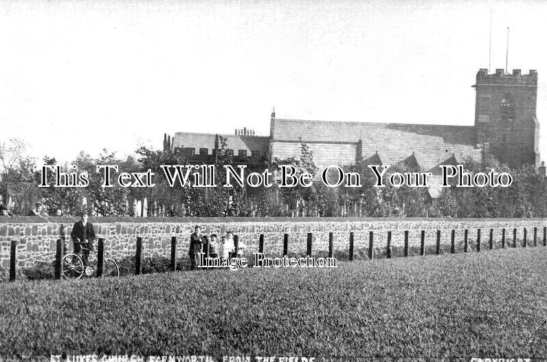 CH 1911 - St Lukes Church, Farnworth, Cheshire