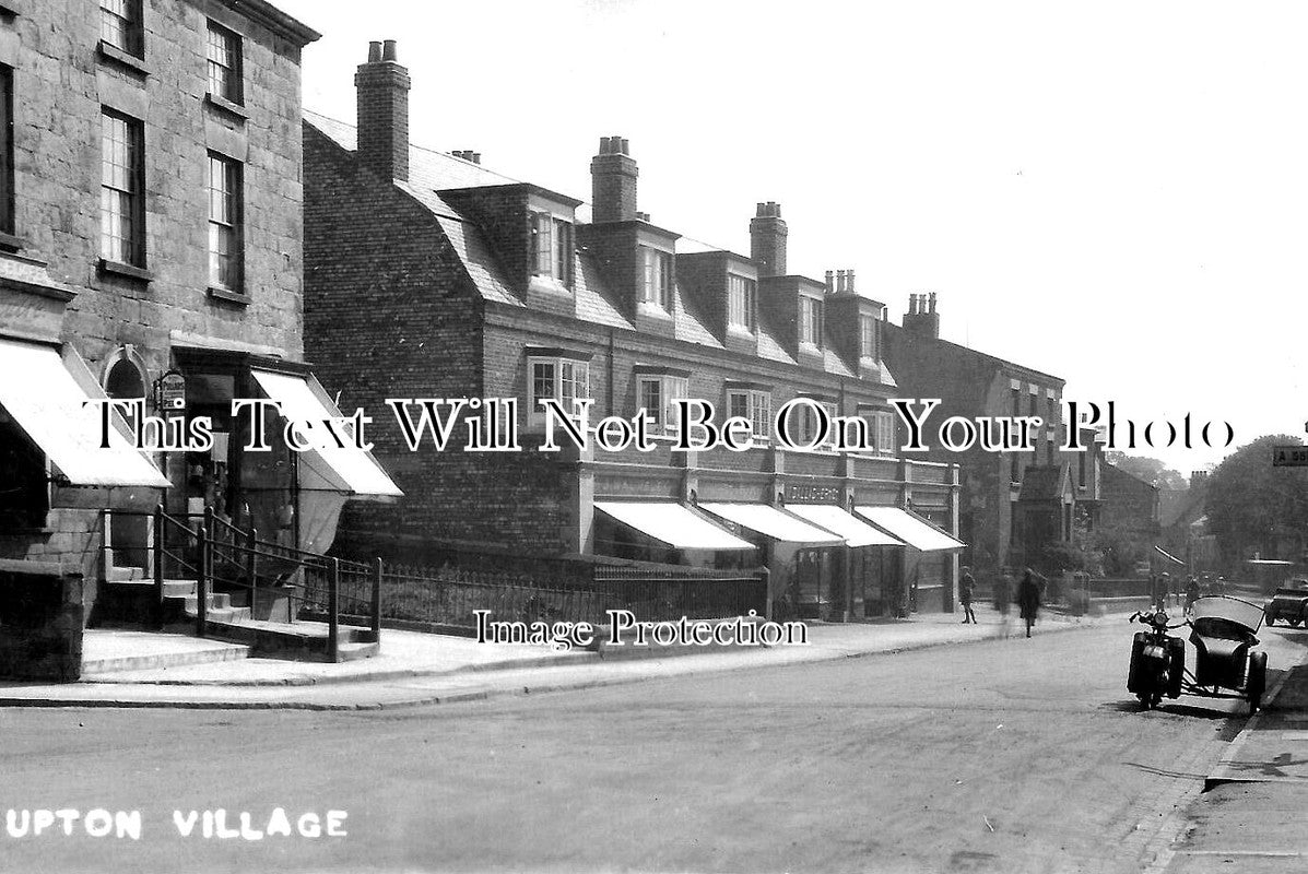 CH 1938 - Upton Village, Cheshire