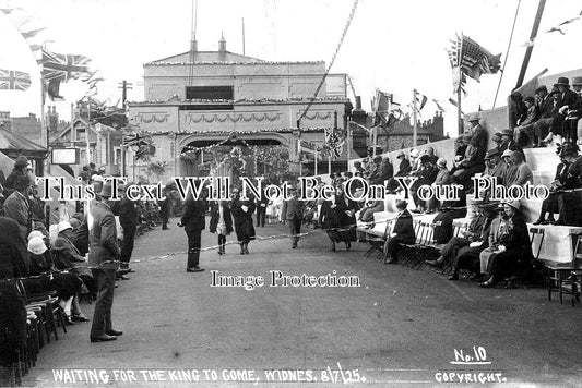 CH 1946 - Kings Visit To Widnes, Cheshire 1925