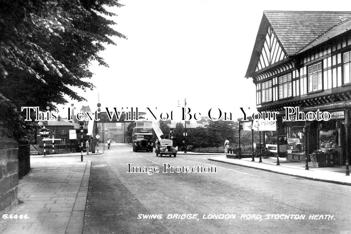 CH 1958 - Swing Bridge, London Road, Stockton Heath, Cheshire