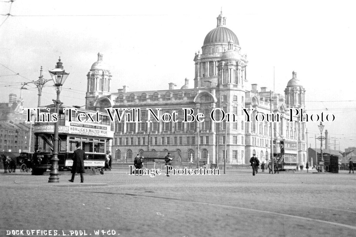 CH 1960 - Dock Offices, Liverpool, Cheshire