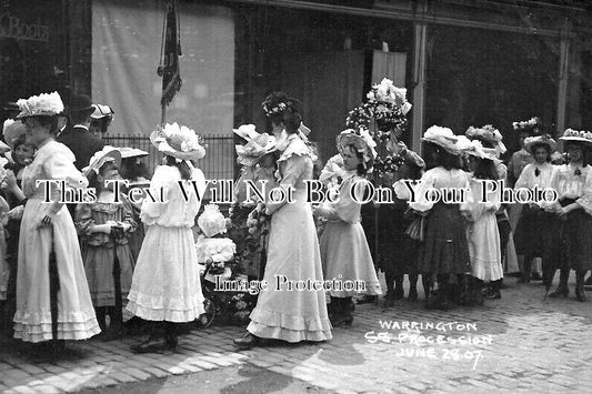 CH 1991 - Warrington Procession, Cheshire 1907