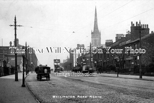 CH 201 - Wellington Road North, Stockport, Cheshire c1913