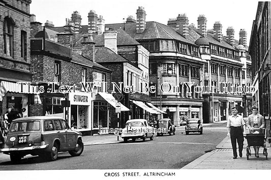 CH 2042 - Cross Street, Altrincham, Cheshire c1960