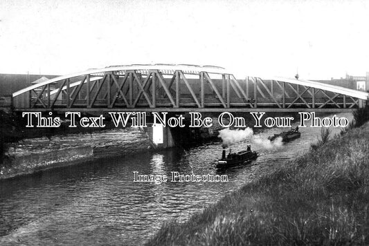 CH 2073 - The Cantilever Bridge, Warrington, Cheshire