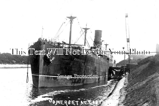 CH 2076 - SS Somerset At Eastham, Bromborough, Cheshire