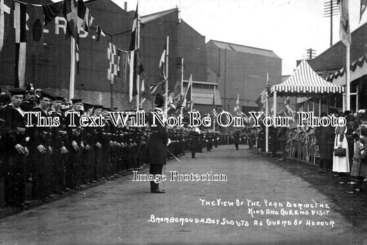 CH 2080 - Royal Visit To Birkenhead Cammell Lairds Shipyard, Cheshire