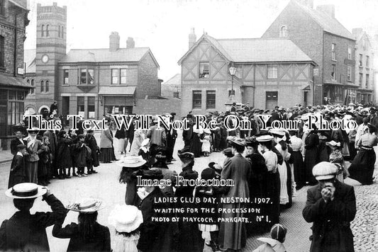 CH 2083 - Ladies Club Day, Neston, Wirral, Cheshire 1907