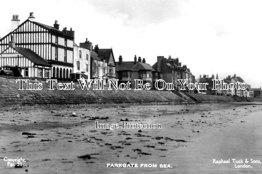 CH 2098 - Parkgate From The Sea, Cheshire