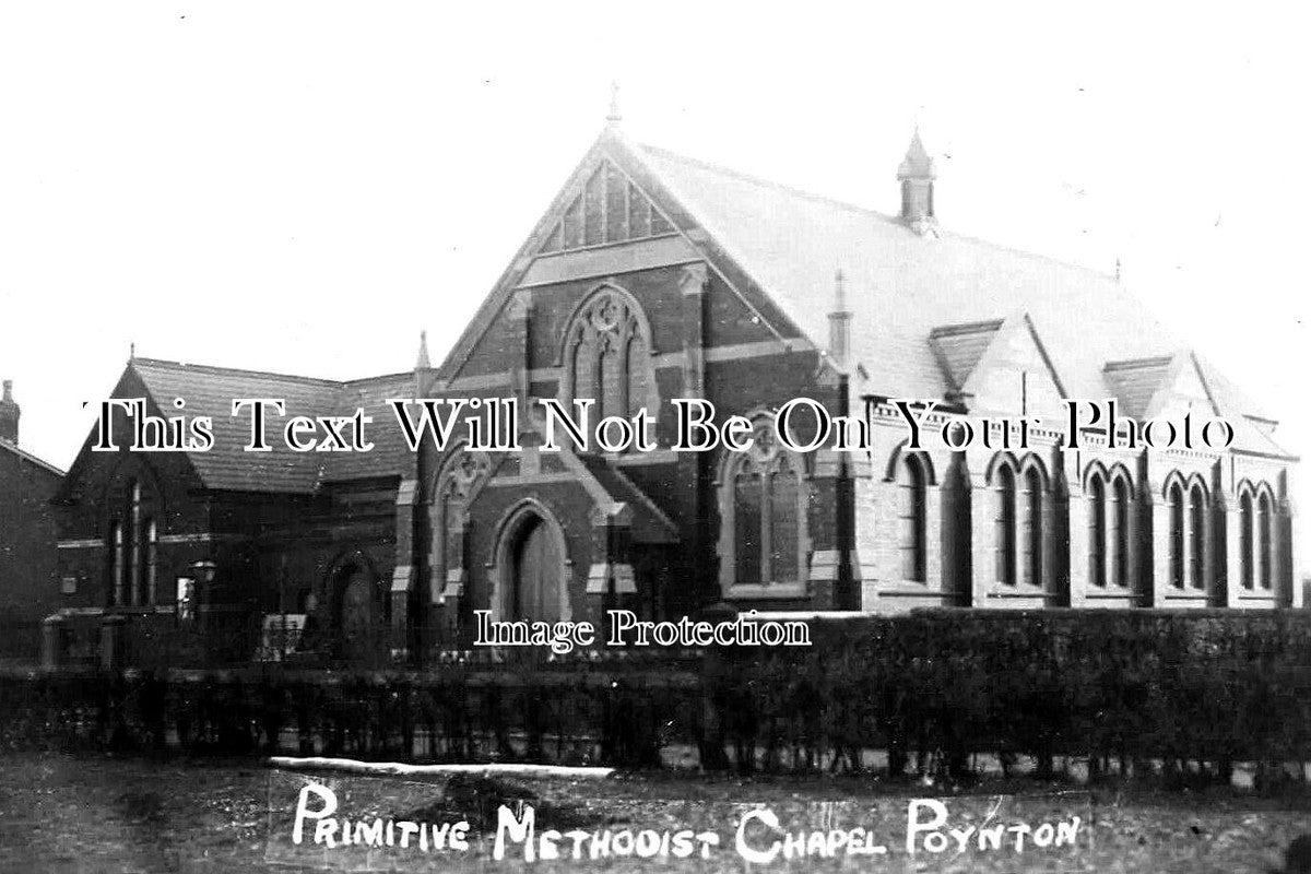 CH 2104 - Primitive Methodist Chapel, Poynton, Cheshire