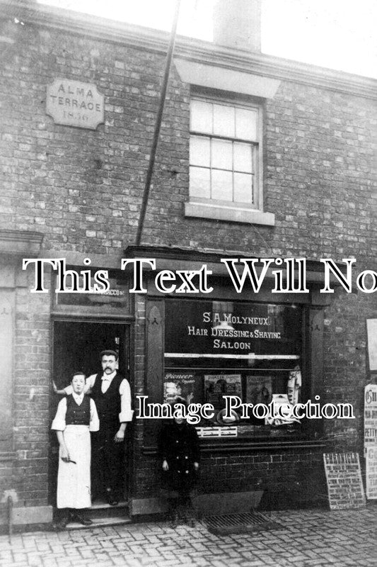 CH 2126 - Molyneux Hair Saloon, Northwich, Cheshire