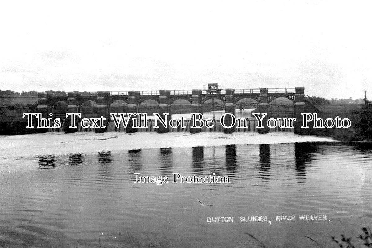 CH 2152 - Dutton Sluices, River Weaver, Frodsham, Cheshire