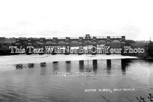 CH 2152 - Dutton Sluices, River Weaver, Frodsham, Cheshire