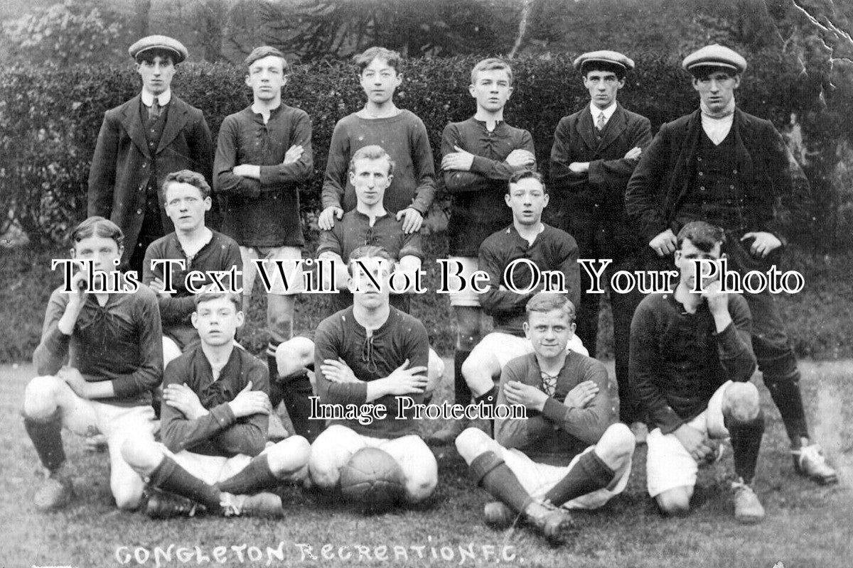CH 2213 - Congleton Recreation Football Club, Cheshire c1910 – JB Archive
