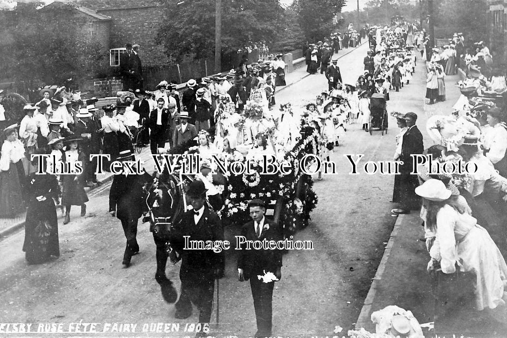 CH 223 - Helsby Rose Fete, Cheshire 1906