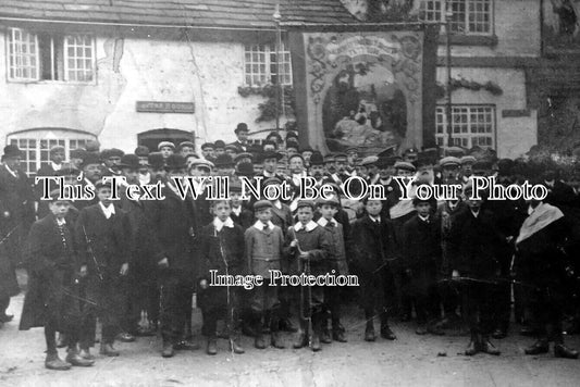 CH 2240 - The Wizard Inn Pub, Alderley Edge, Cheshire c1914
