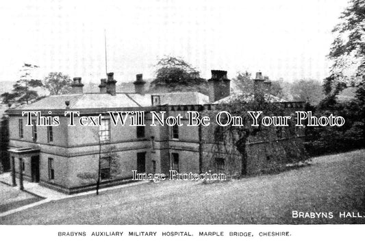 CH 2257 - Brabyns Auxiliary Military Hospital, Marple Bridge, Cheshire