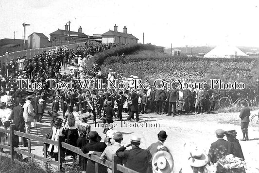 CH 2272 - Military Procession From Parkgate Railway Station, Cheshire