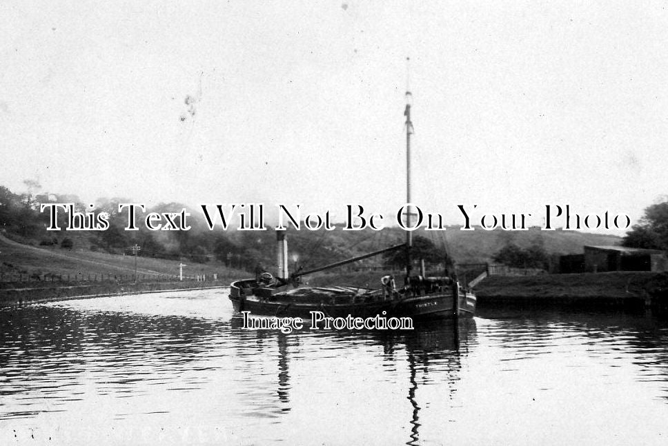 CH 228 - Thistle Steamer Barge, River Weaver, Cheshire