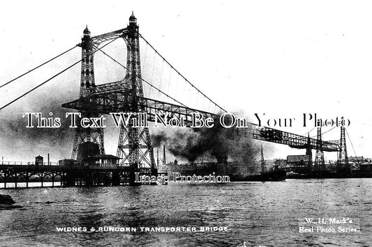 CH 2301 - Widnes & Runcorn Transporter Bridge, Cheshire c1910
