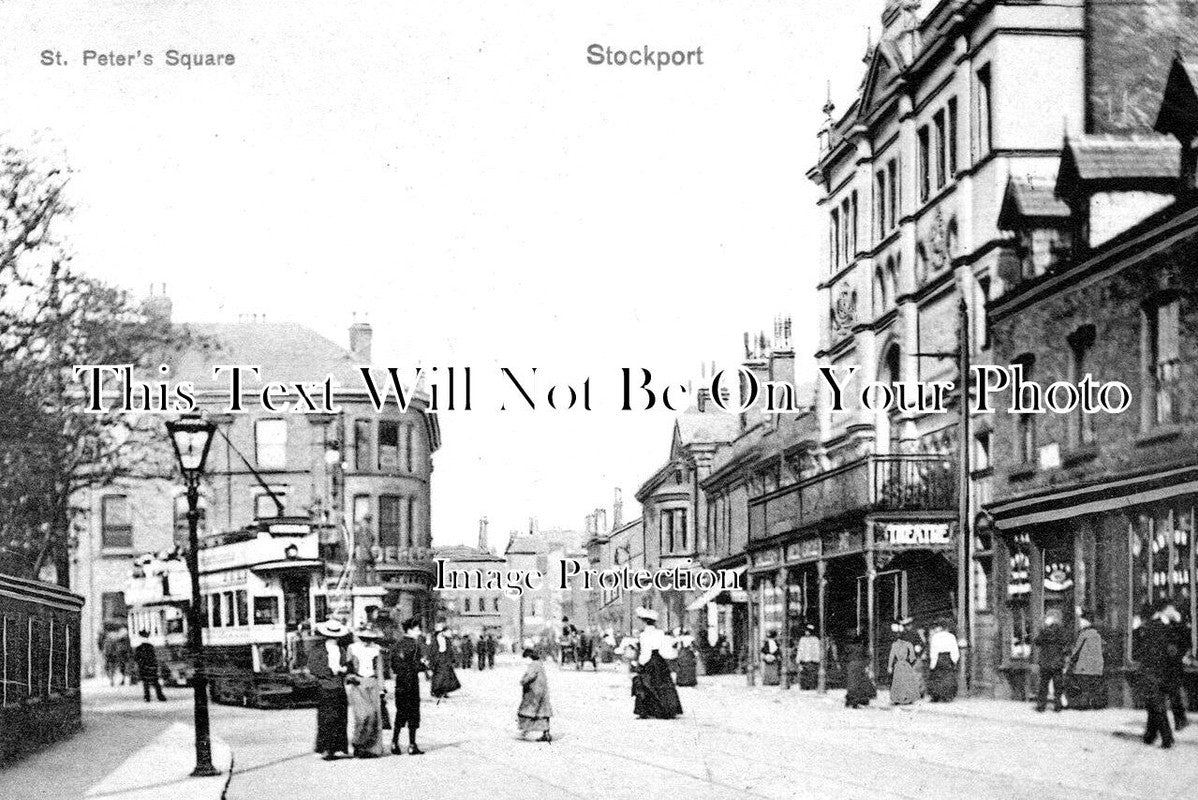 CH 2352 - St Peters Square, Stockport, Cheshire