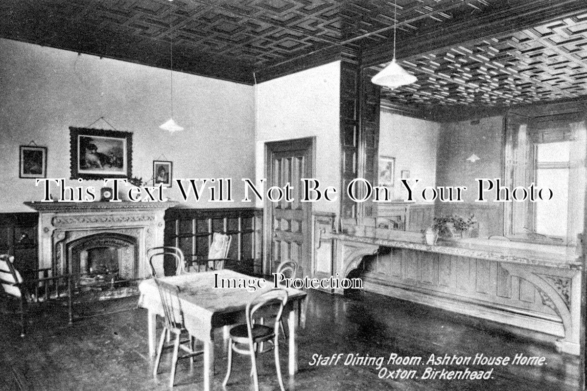 CH 2365 - Staff Dining Room, Ashton House Home, Oxton, Birkenhead