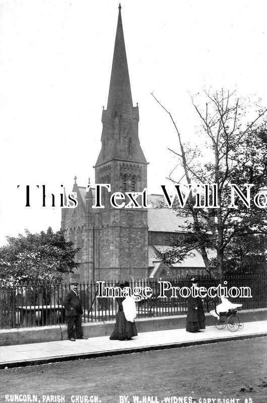 CH 2378 - Runcorn Parish Church, Cheshire