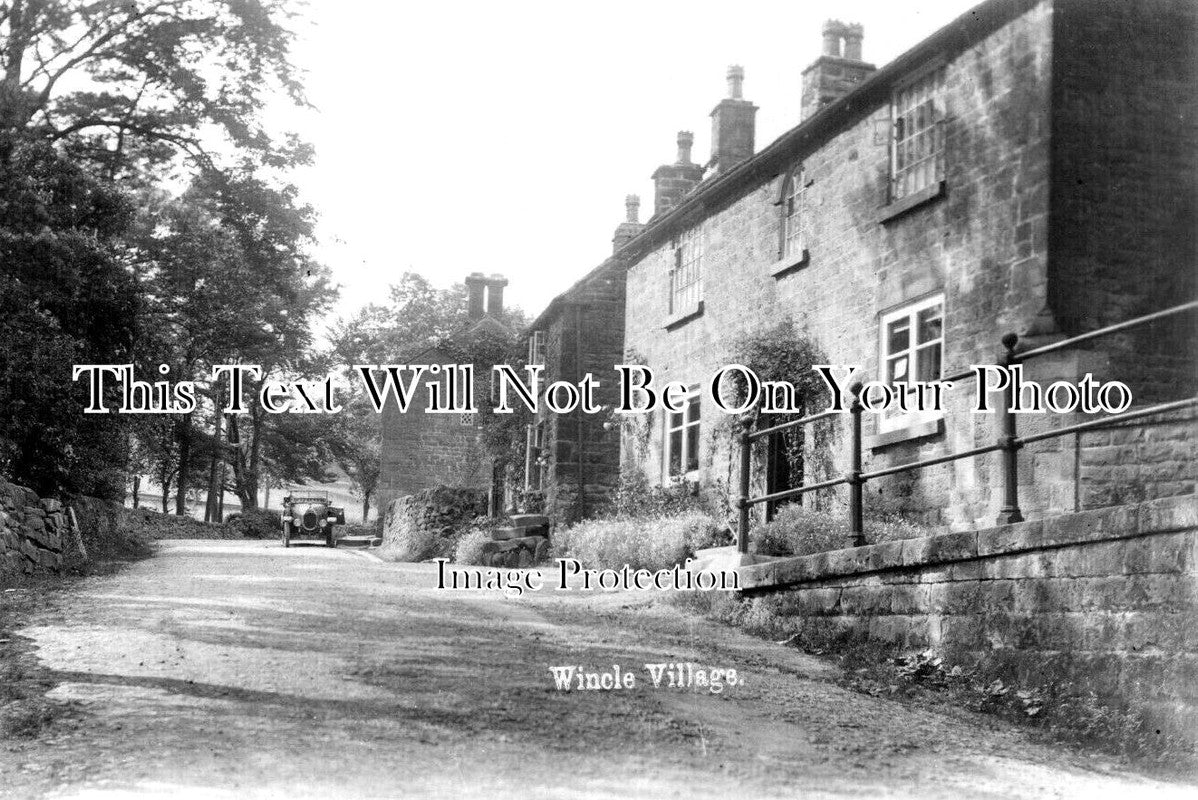 CH 2379 - Wincle Village, Macclesfield, Cheshire