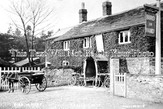 CH 2381 - Bird In Hand Pub, Knolls Green, Knutsford, Cheshire c1916