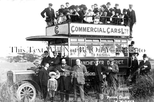 CH 2385 - Commercial Cars Ltd Motor Bus, Widnes To Rainhill, Cheshire